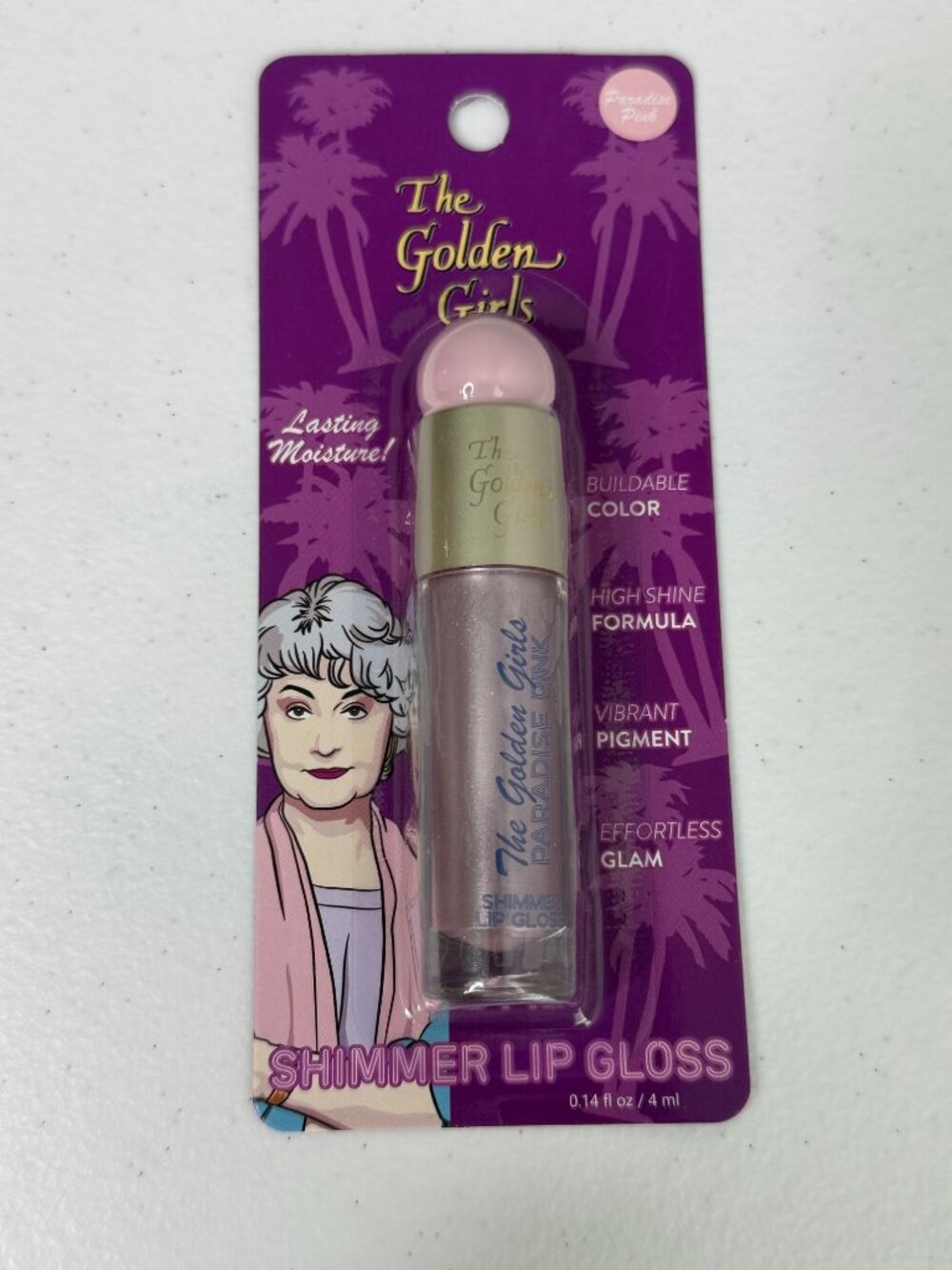 Golden Girls Dorothy Shimmer Lip Gloss New